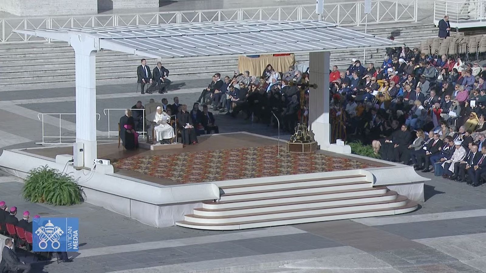 Audiencia general en la plaza de San Pedro