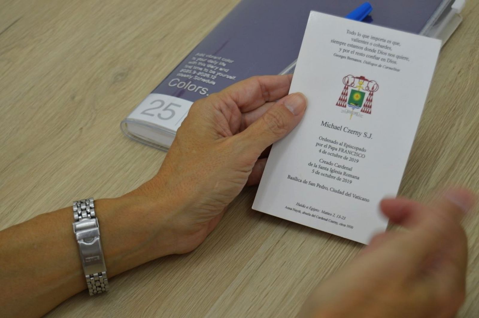 Tarjeta de Michael Czerny