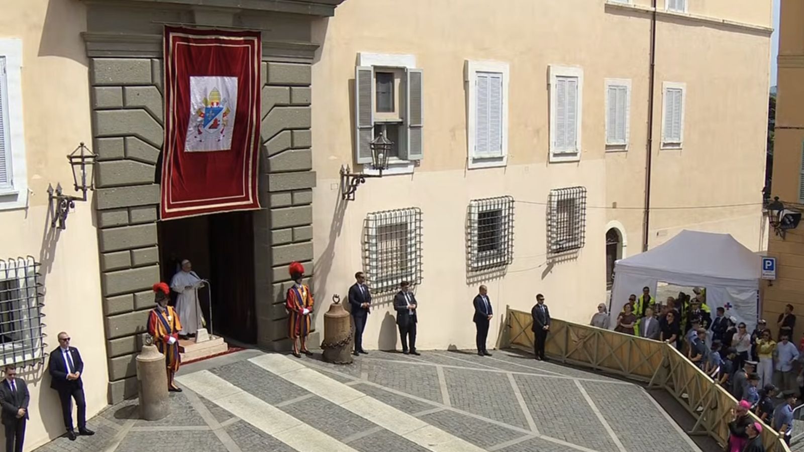 El Papa en Castel Gandolfo