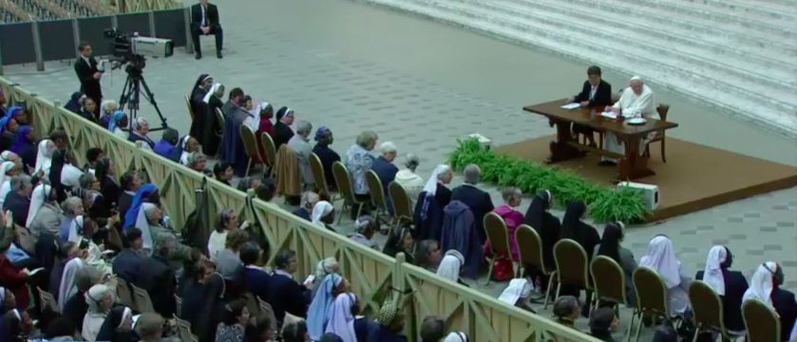 Francisco, con la UISG