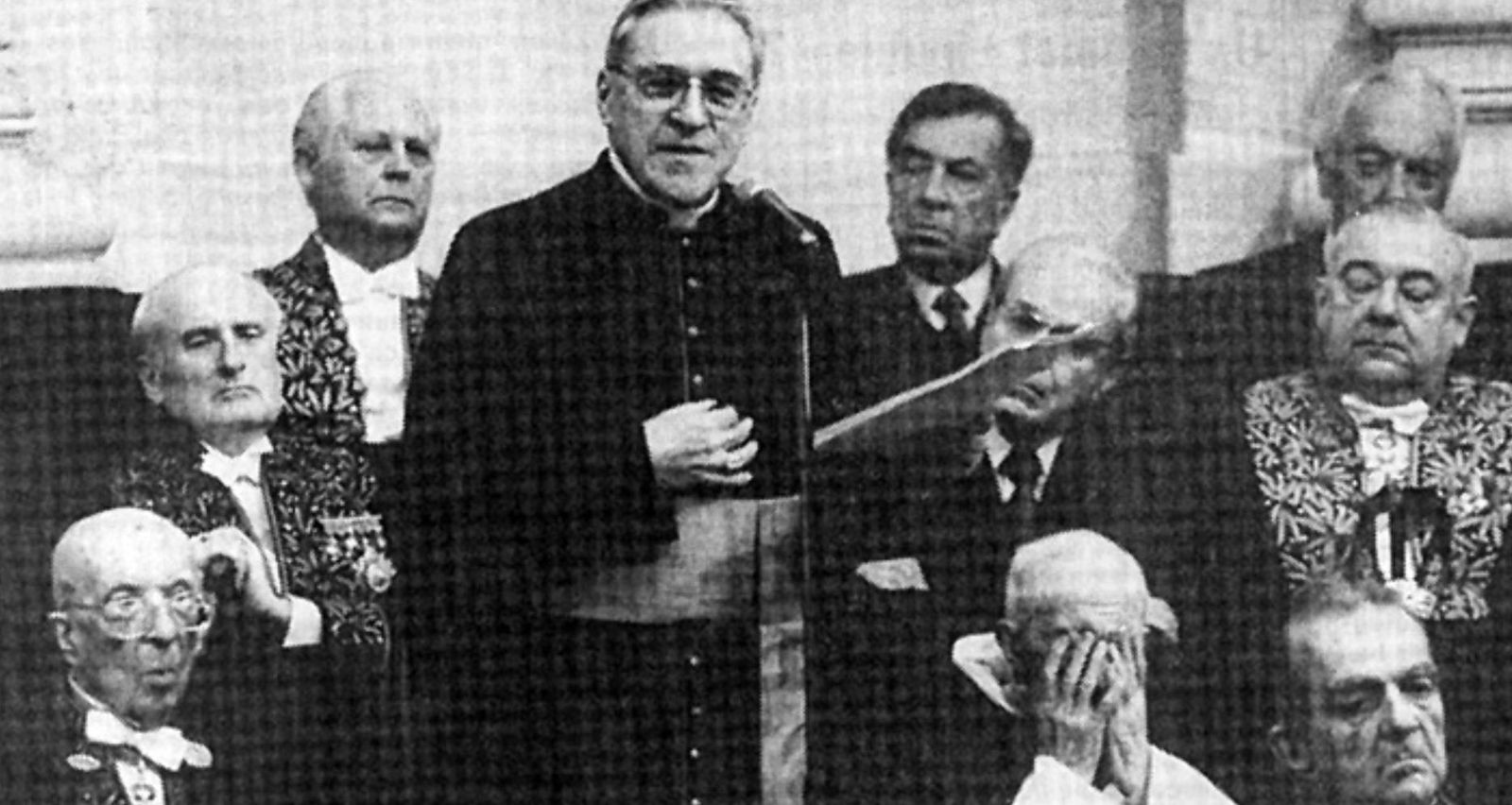 Lustiger en la Academia