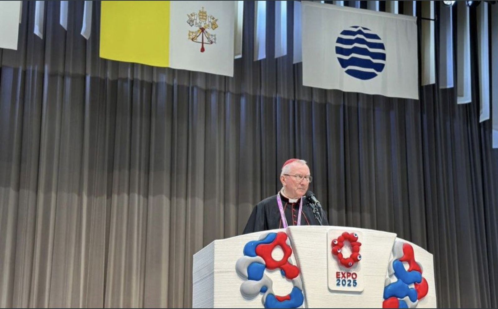 Parolin, en el Día de la Santa Sede en la Expos de Osaka 2025