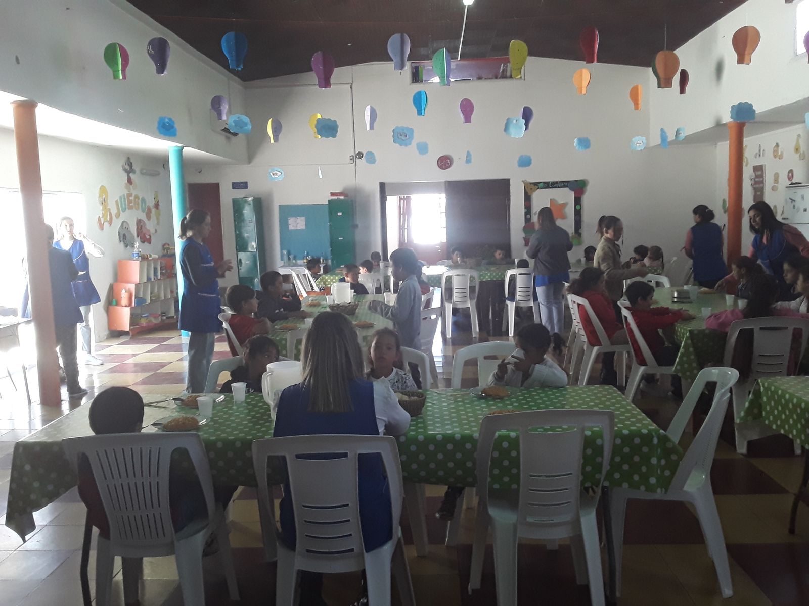 Club del Niño de la Parroquia donde está el P. Rodrigo Guerra, en Uruguay