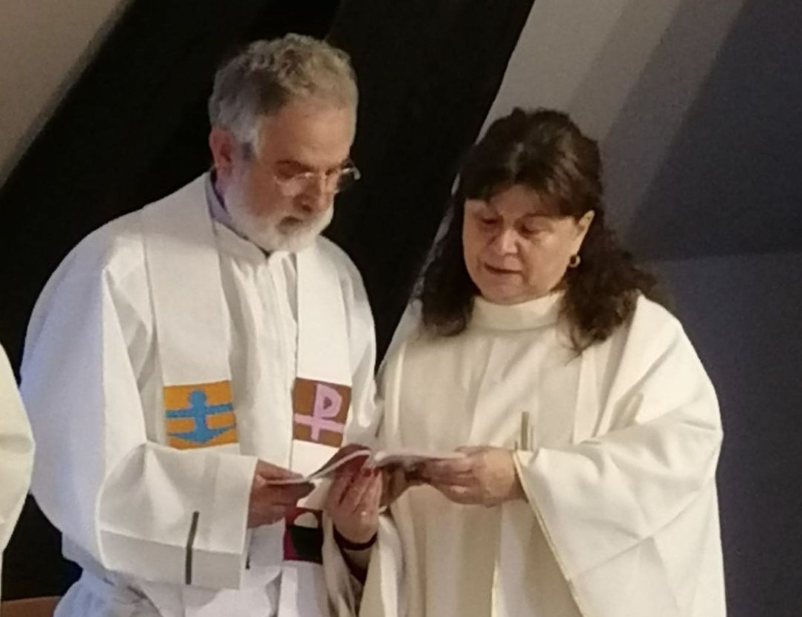 Christina Moreira y su marido, Victorino Pérez