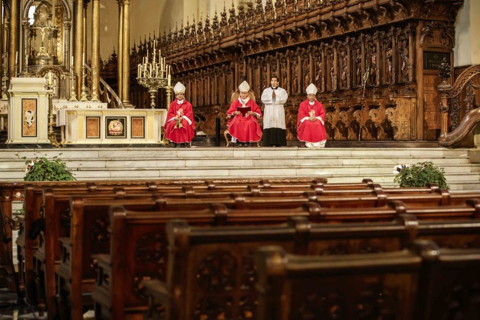 Domingo de Ramos. Catedral de Lima