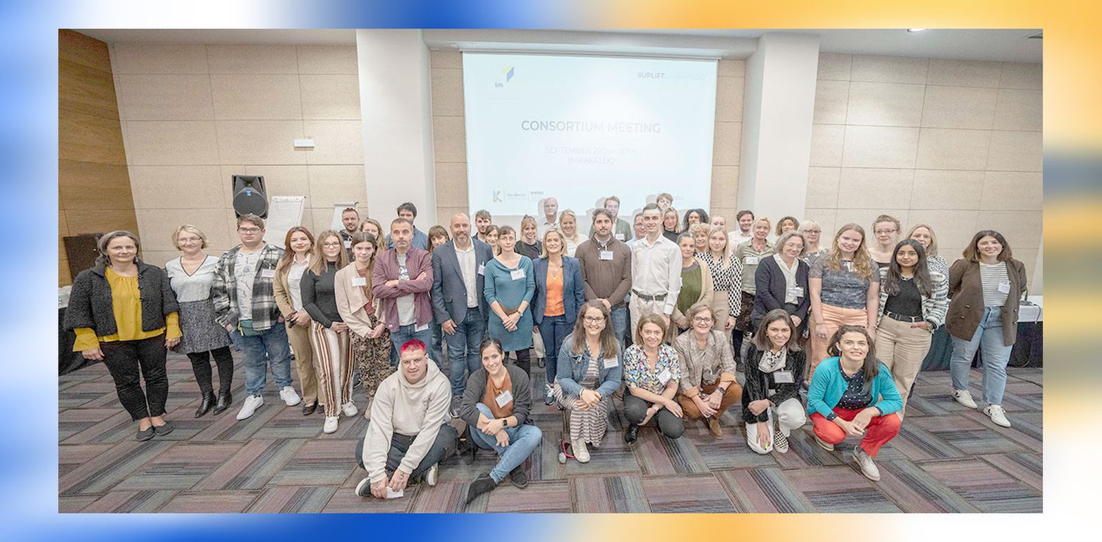 Participantes en el encuentro celebrado hoy y mañana en Barakaldo