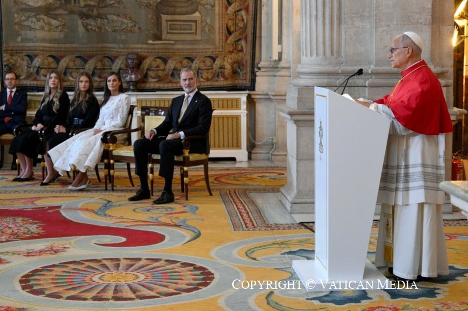 Discurso del Papa ante los Reyes