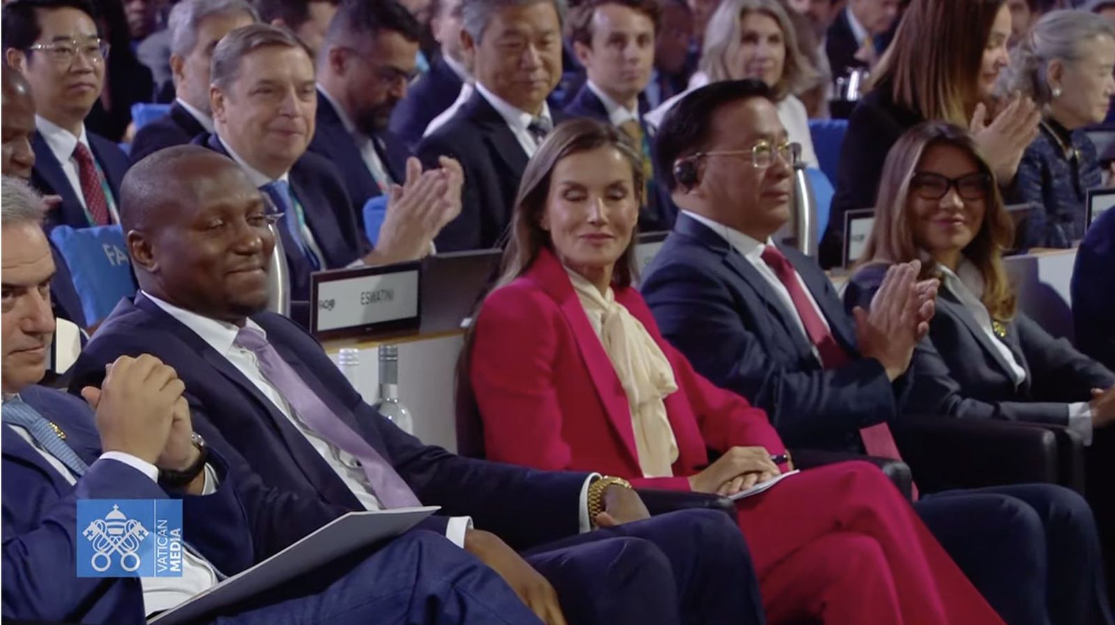 La Reina Letizia, en la sede de la FAO