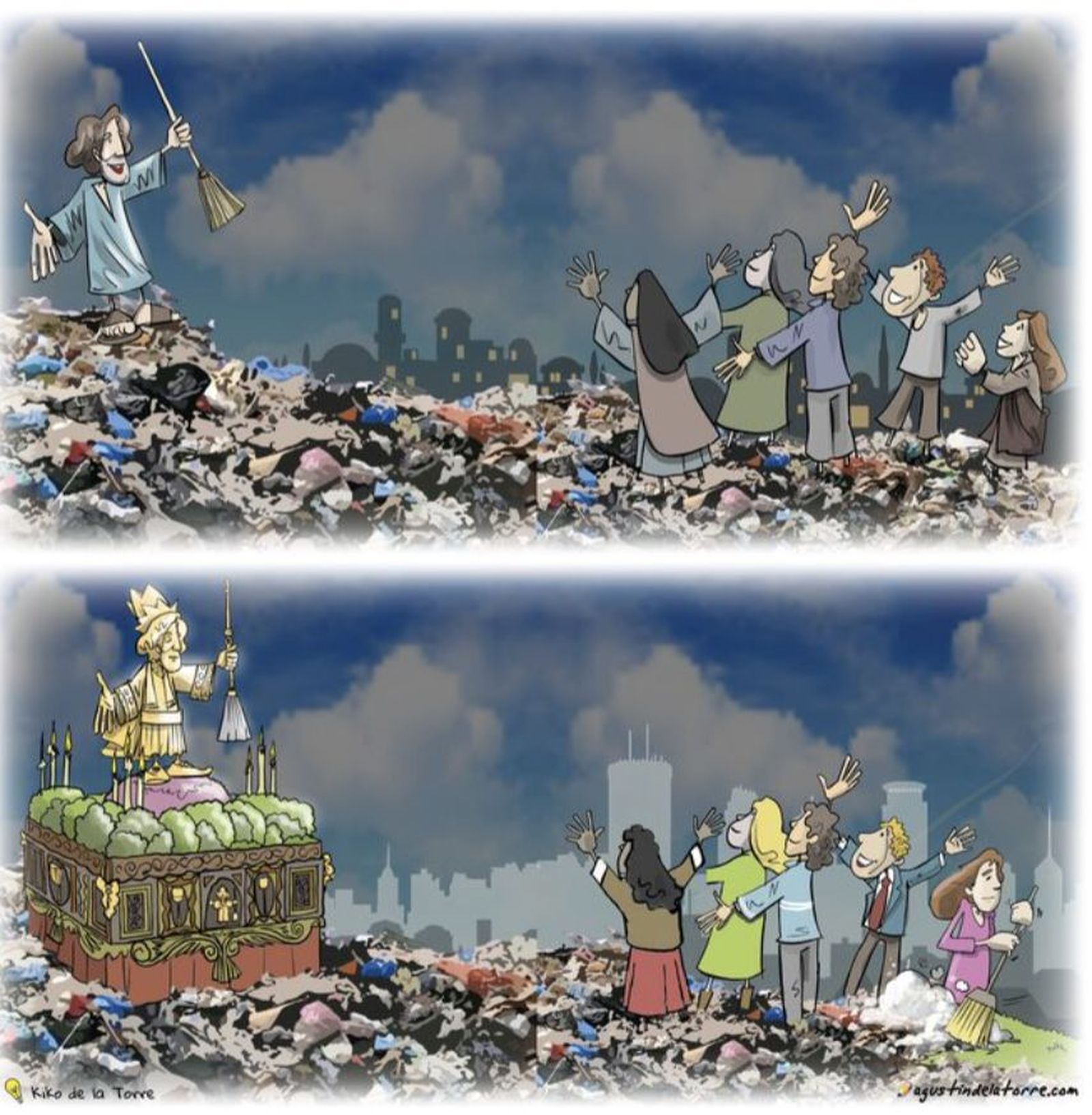 El paso de la escoba