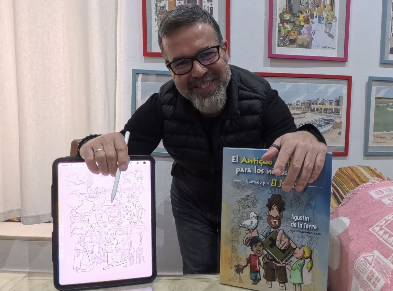 Agustín de la Torre y su último libro