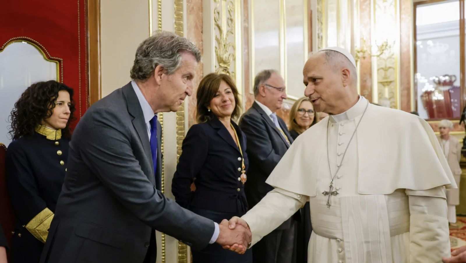 Feijoo, con el Papa