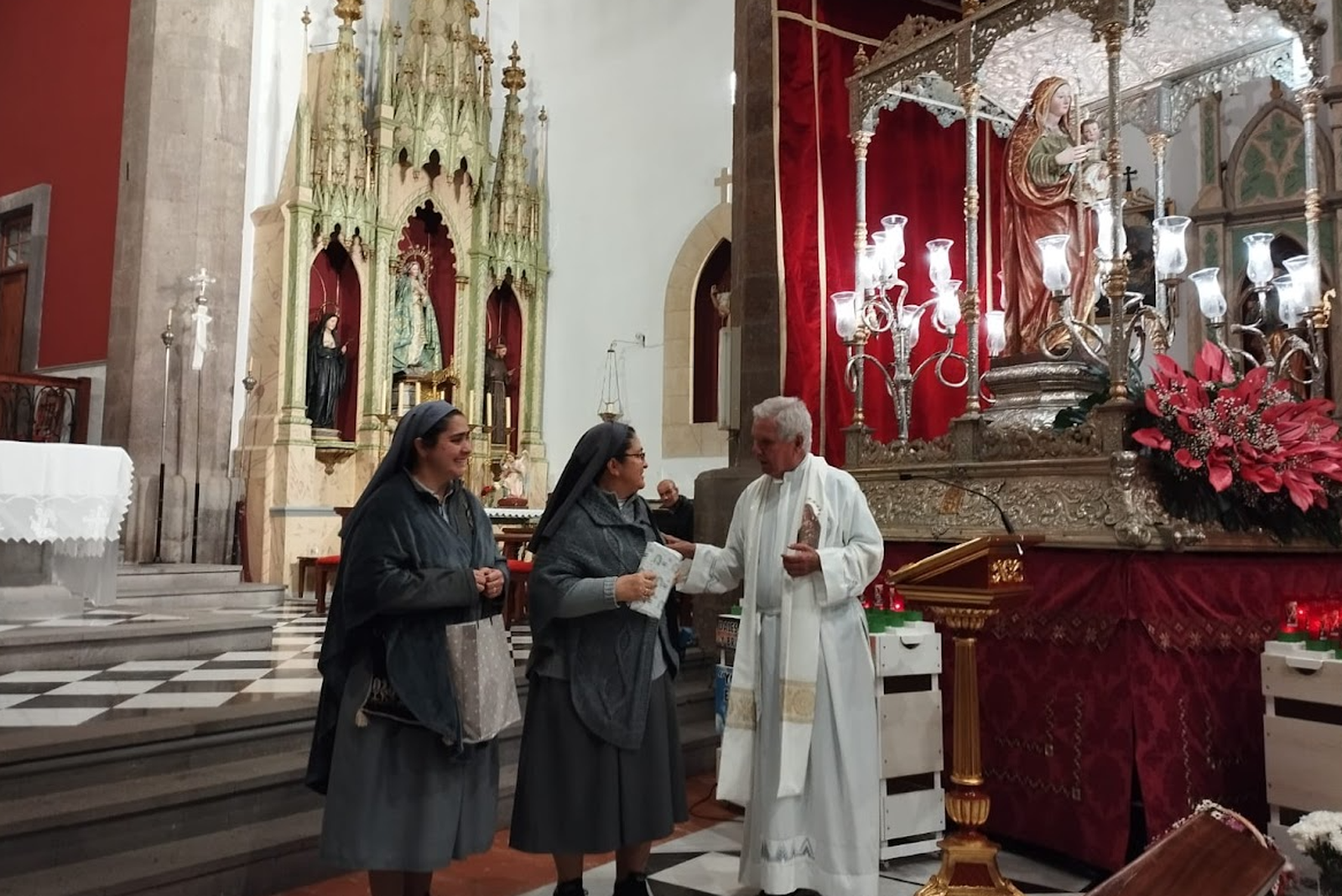 Jesús Vega es párroco de Ingenio-Carrizal.