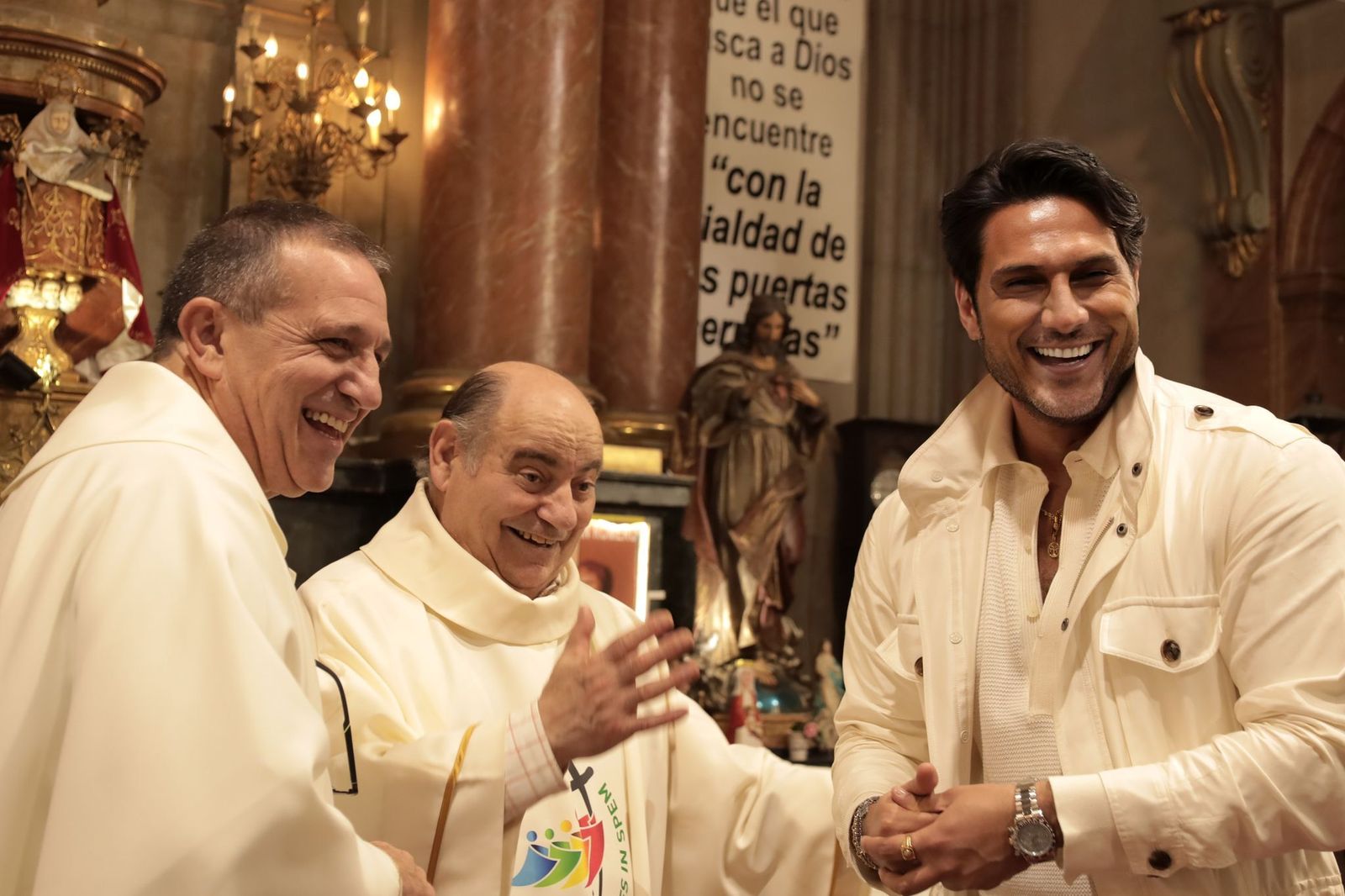 El padre Valentín, en San Antón