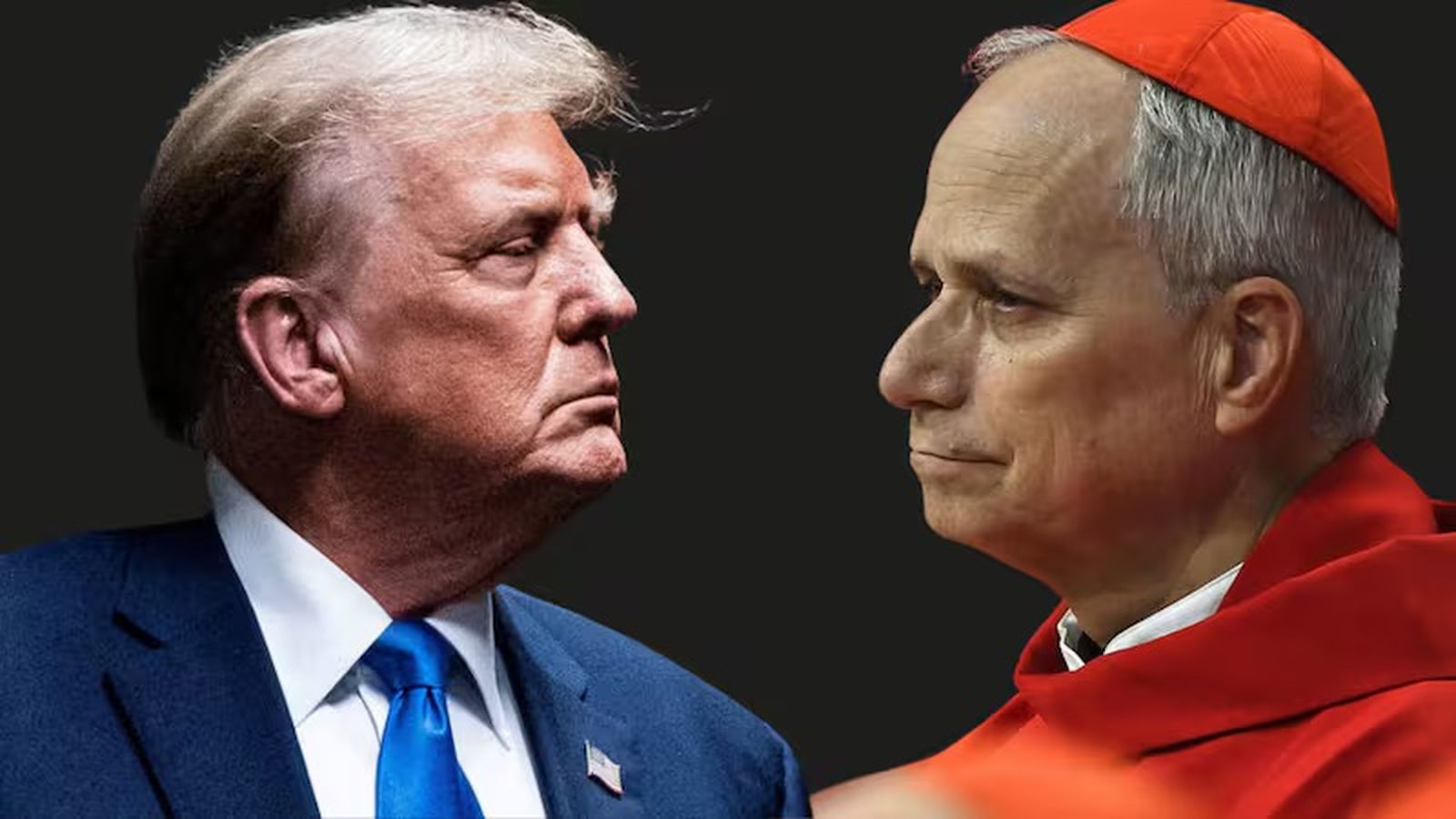 Donald Trump y León XIV