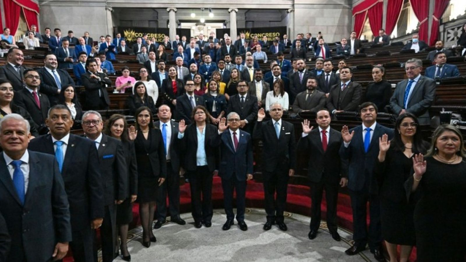 Los Magistrados de la CSJ y sus padrinos del Congreso