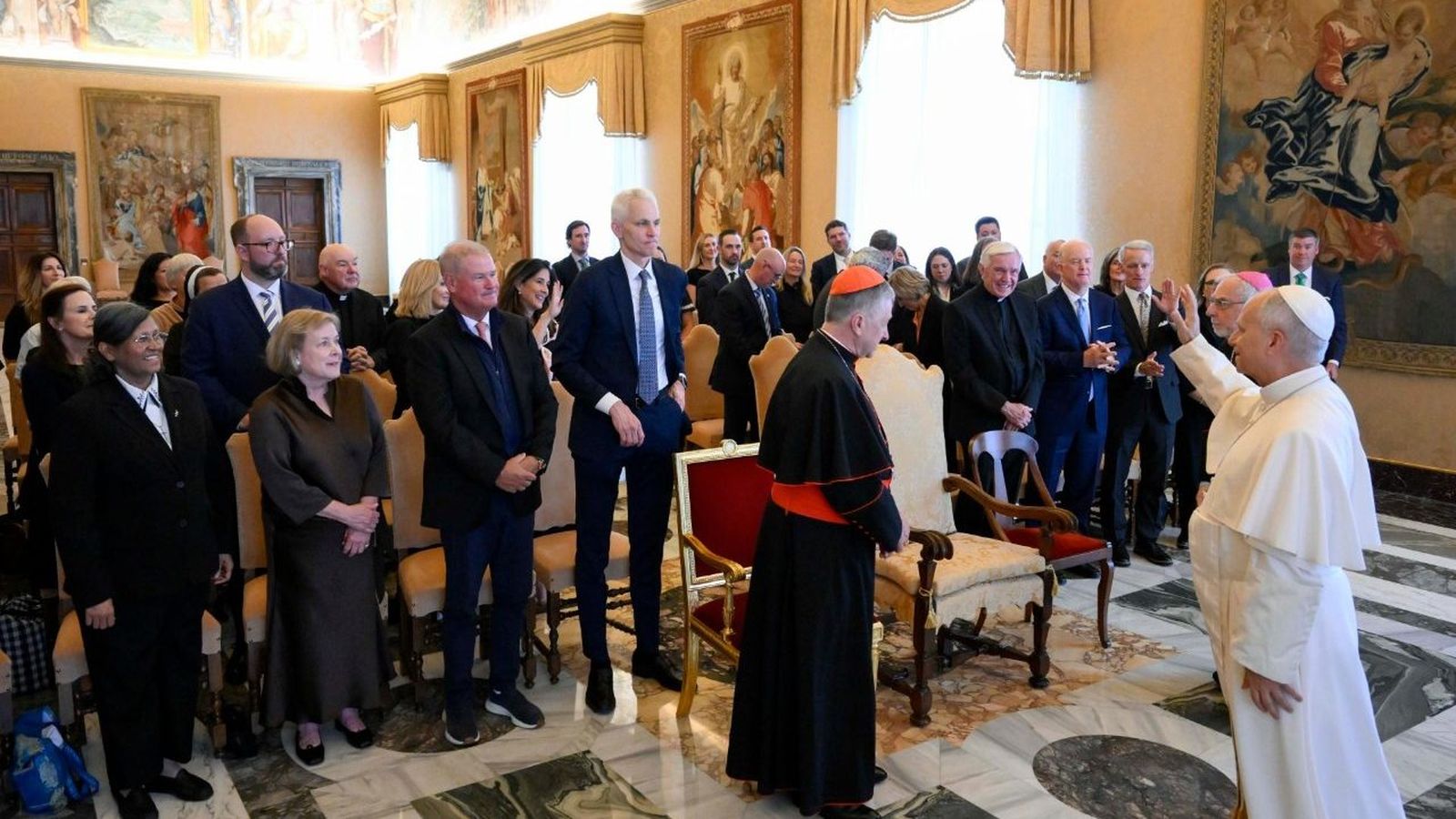 El Papa recibe a la junta directiva de la Sociedad de Extensión Católica