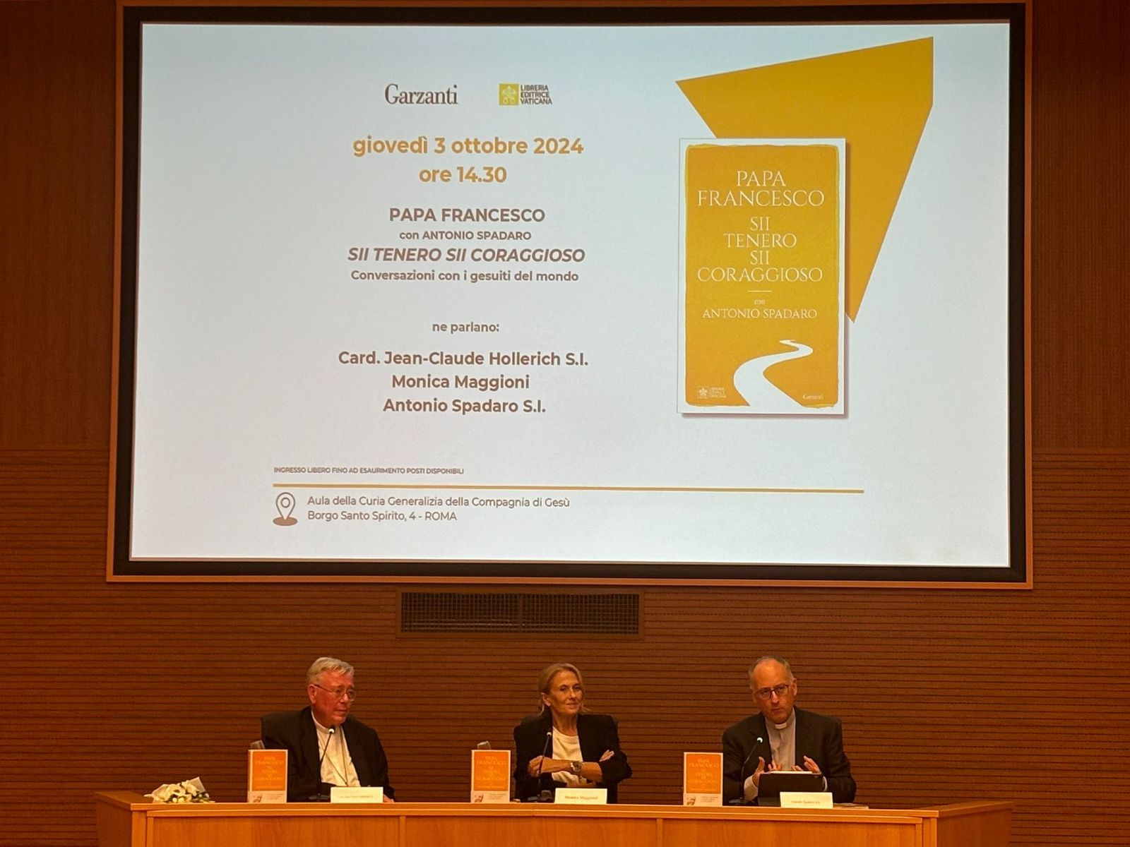 Presentación del libro de Spadaro