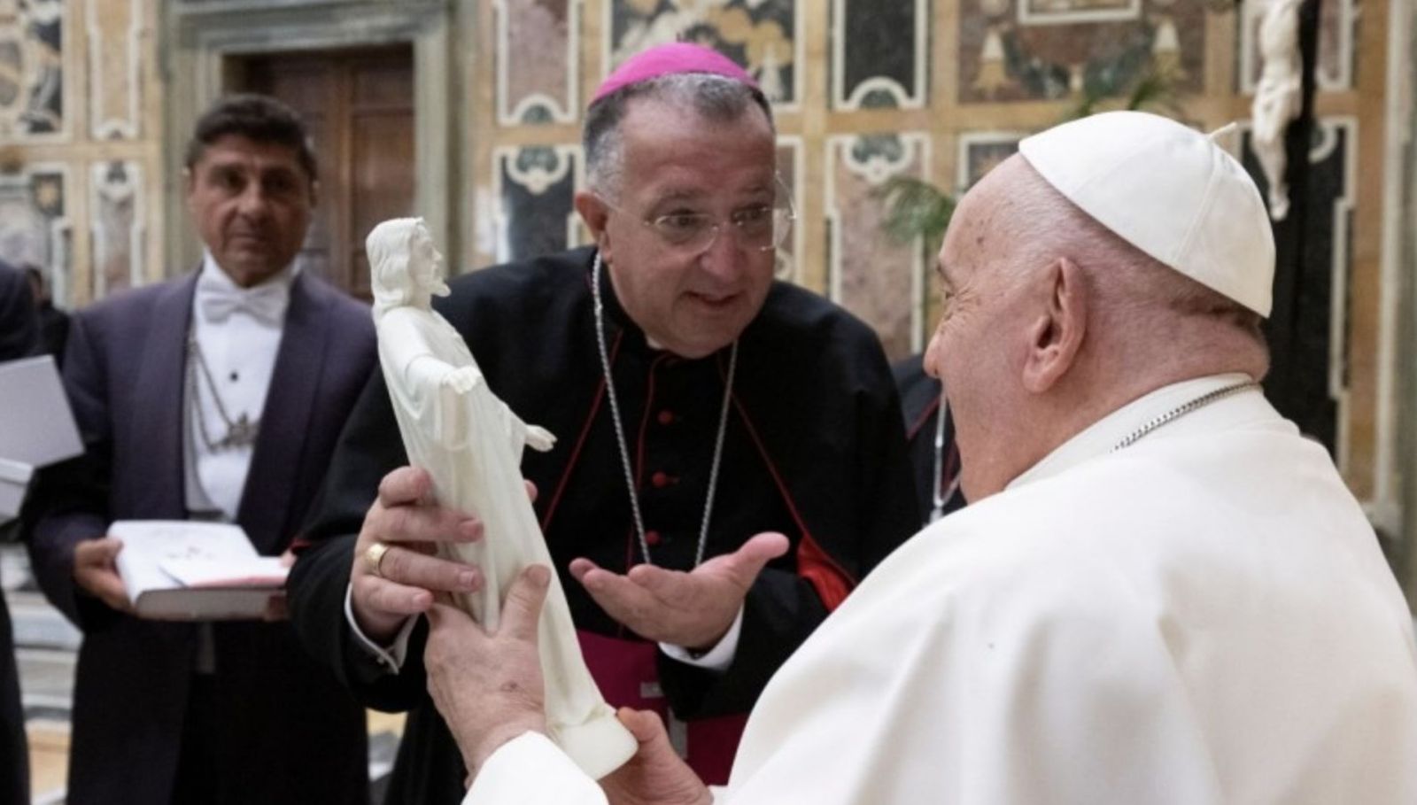 El Papa y Ginés García Beltrán