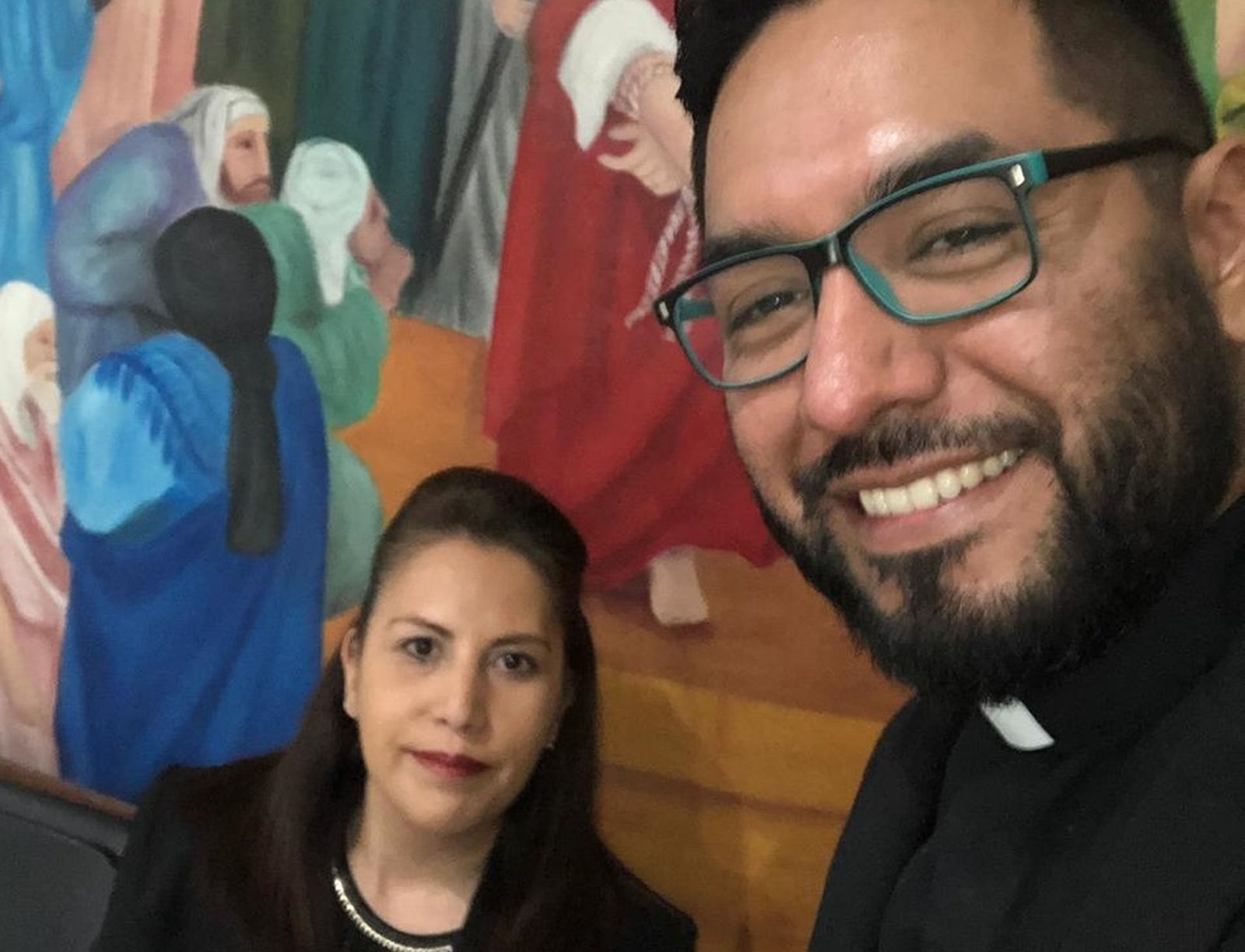 Con Ávila-Reza. Otros tiempos.