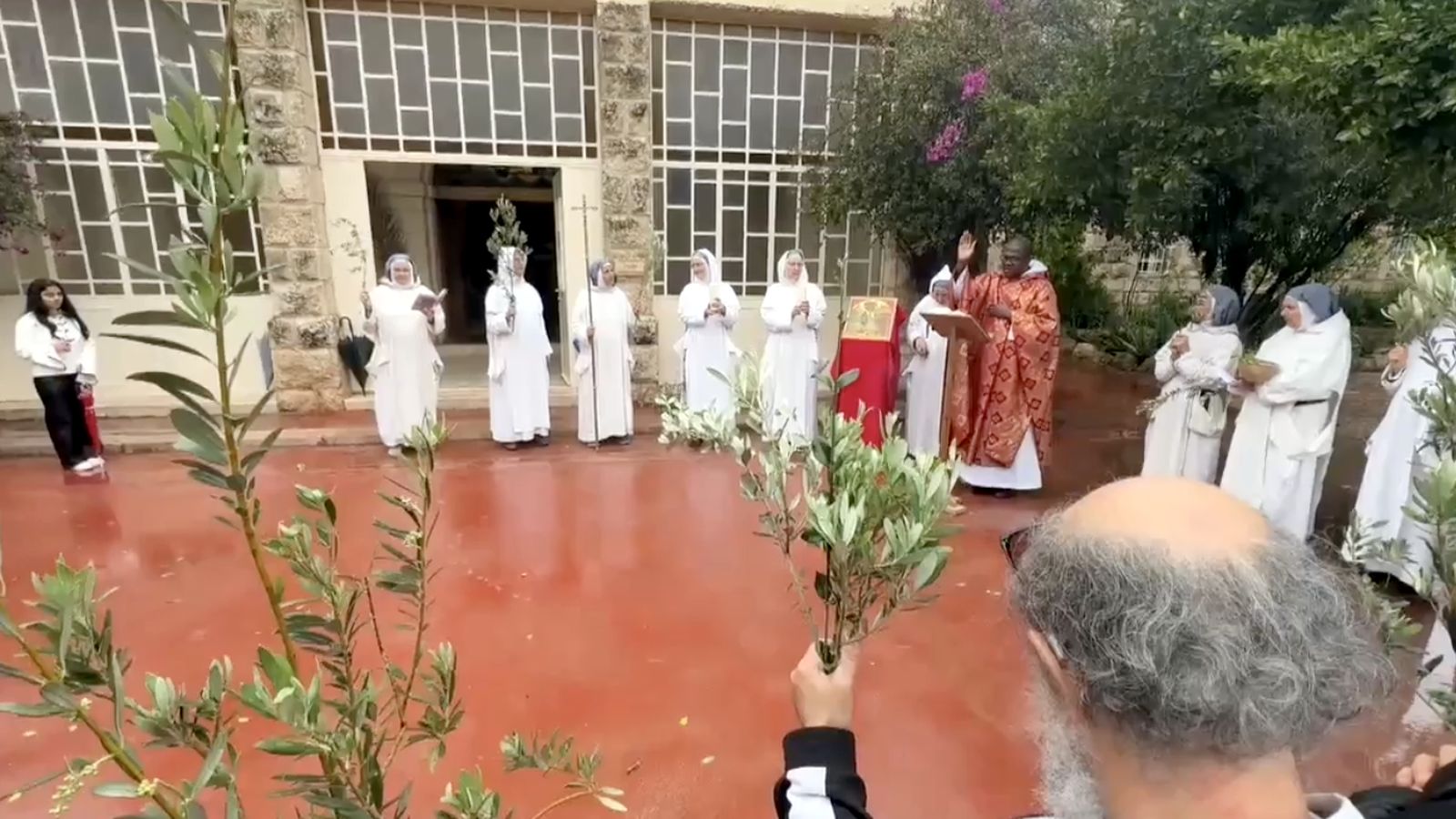 Domingo de Ramos en Deir Rafat