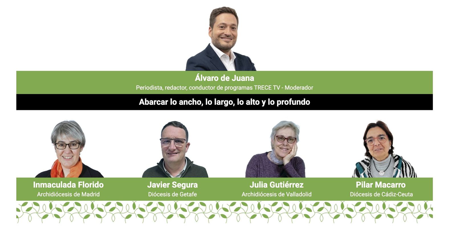 Mesa redonda con delegados diocesanos de Enseñanza
