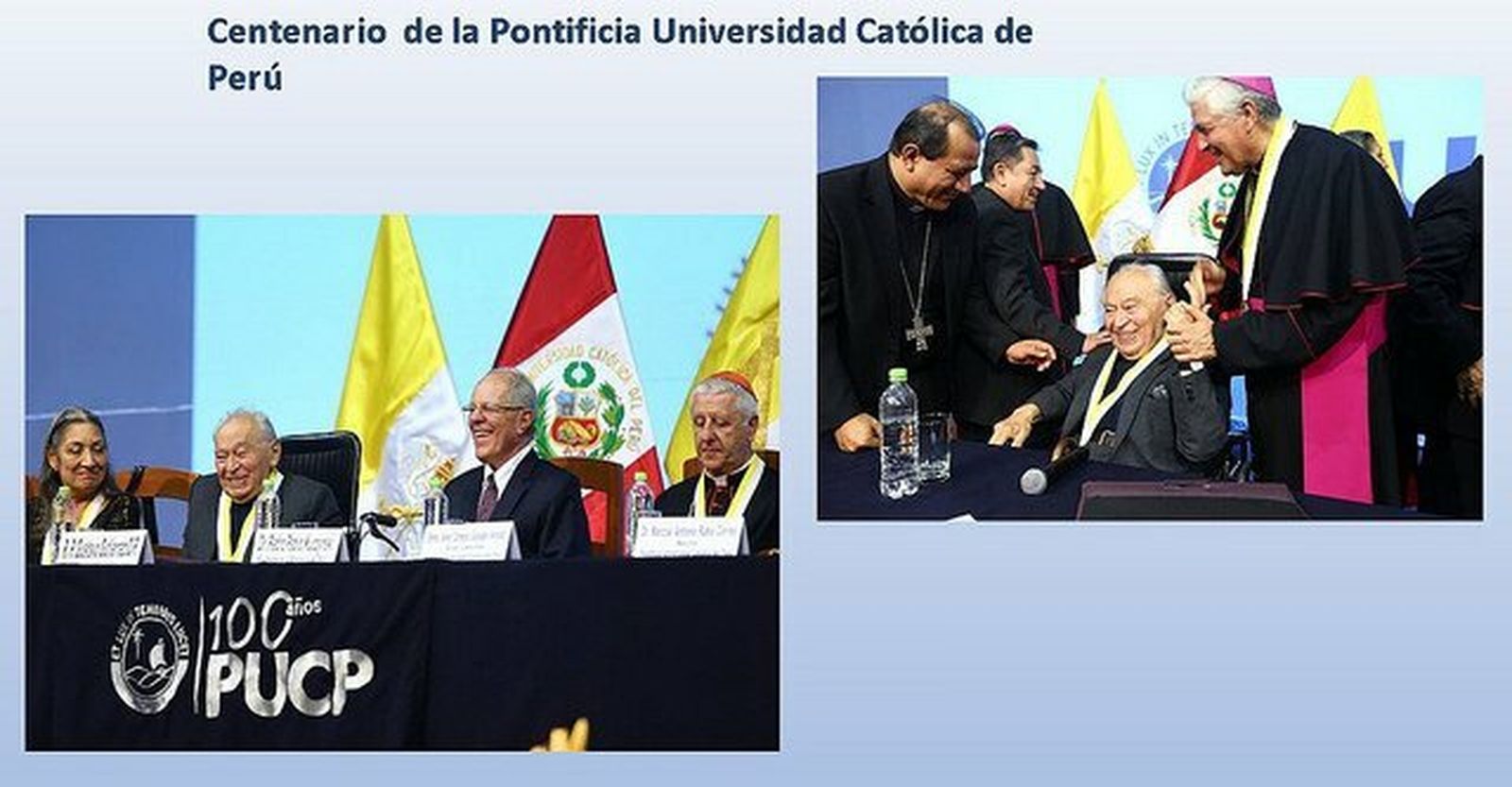 La PUCP homenajea a Gustavo Gutiérrez