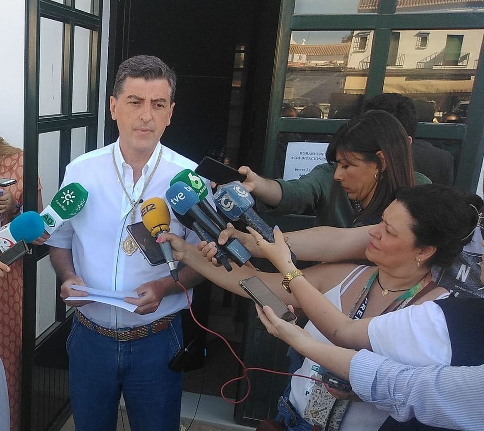 Santiago Padilla. Hermandad de Almonte