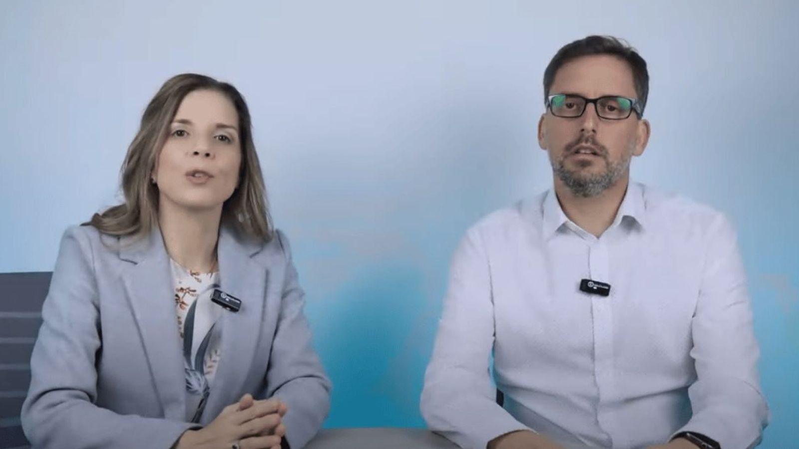Giuliana Caccia y Sebastián Blanco en YouTube