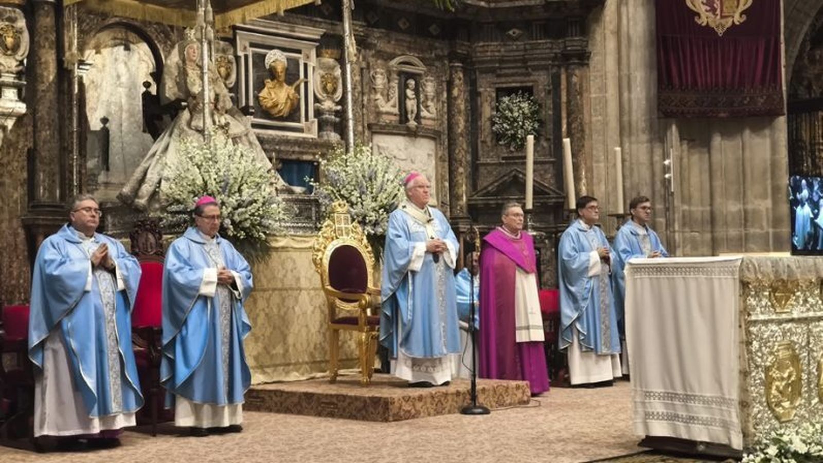 Saiz Meneses, en la Inmaculada