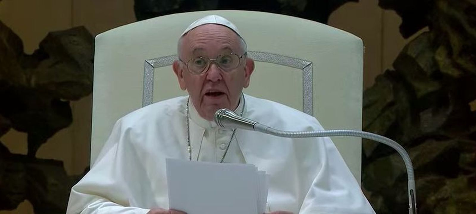 Francisco: "La vejez no es una amenaza, es una promesa"