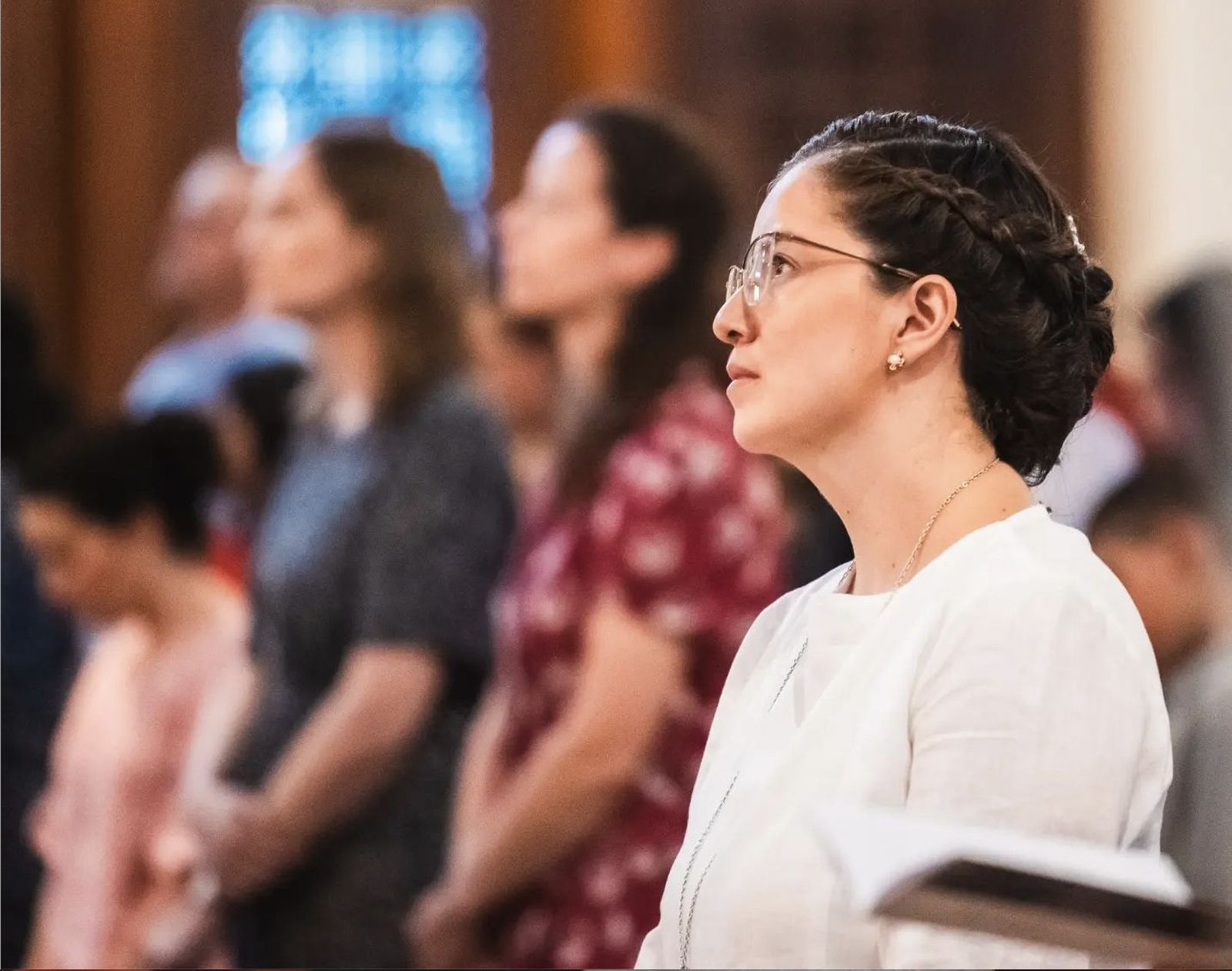 Una de las Fraternas durante una reciente ceremonia