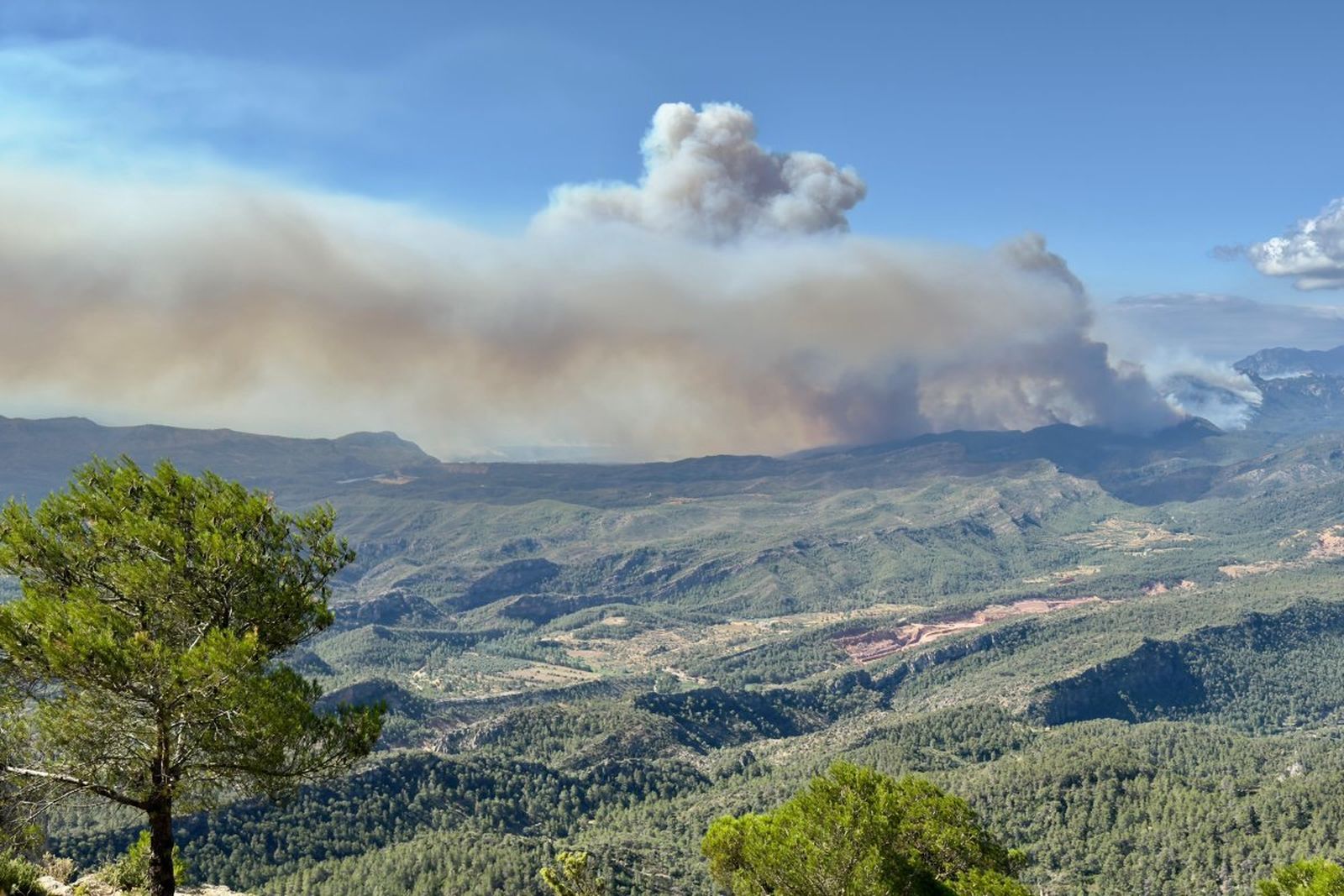 Incendio en Tarragona
