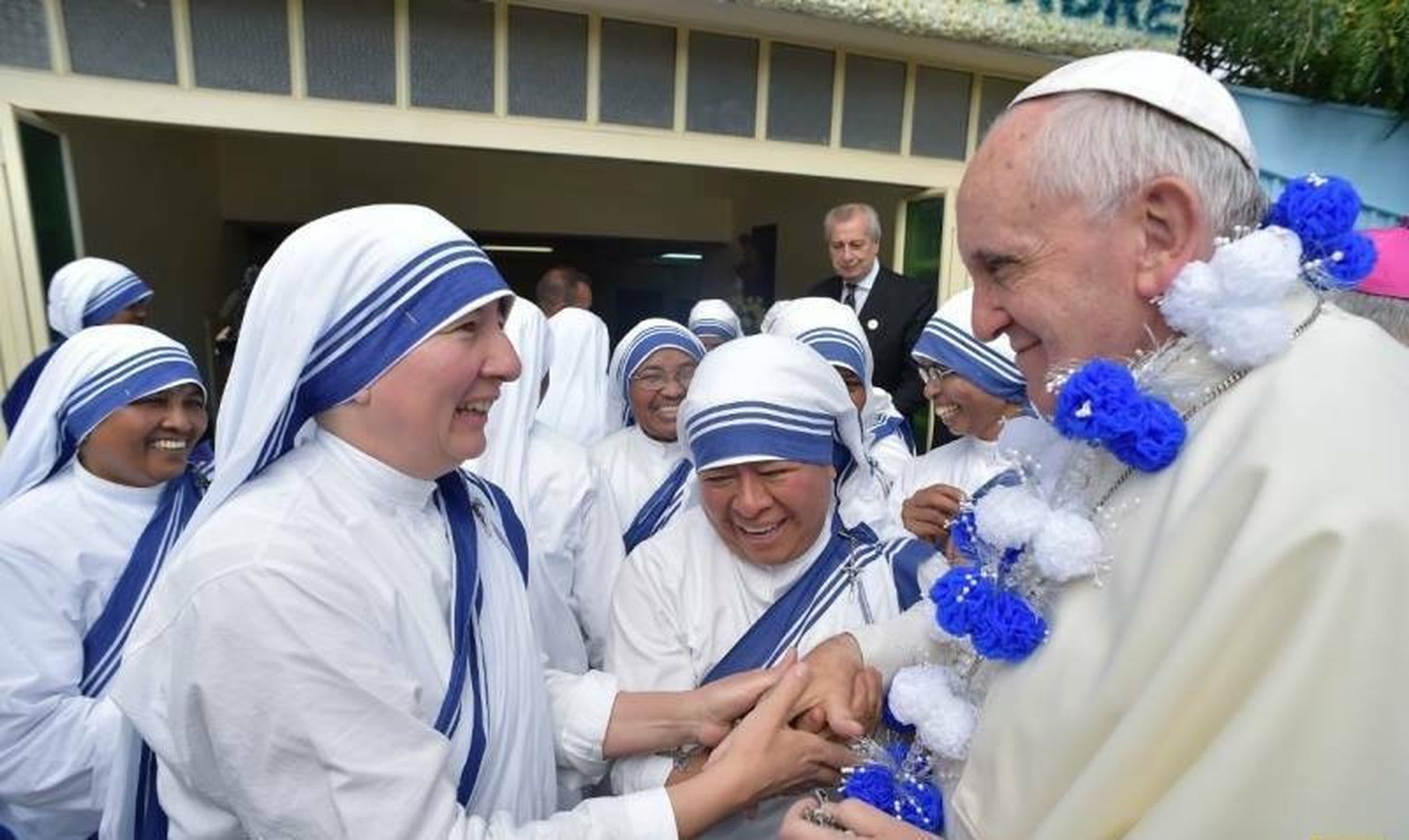 Misioneras de la Caridad, con el papa Francisco