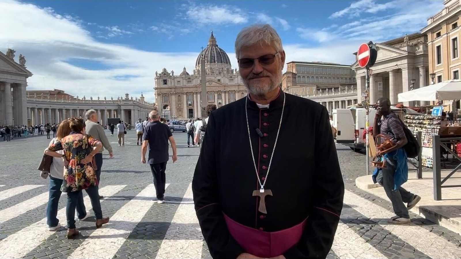 Mons. Evaristo Spengler en Roma