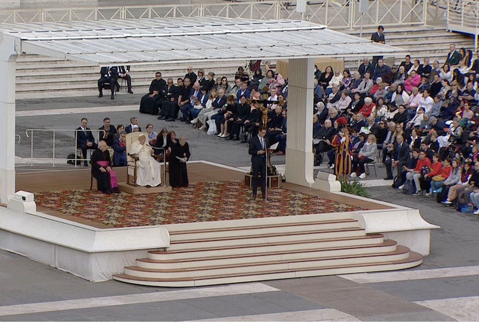 Audiencia general del miércoles en la plaza de San Pedro