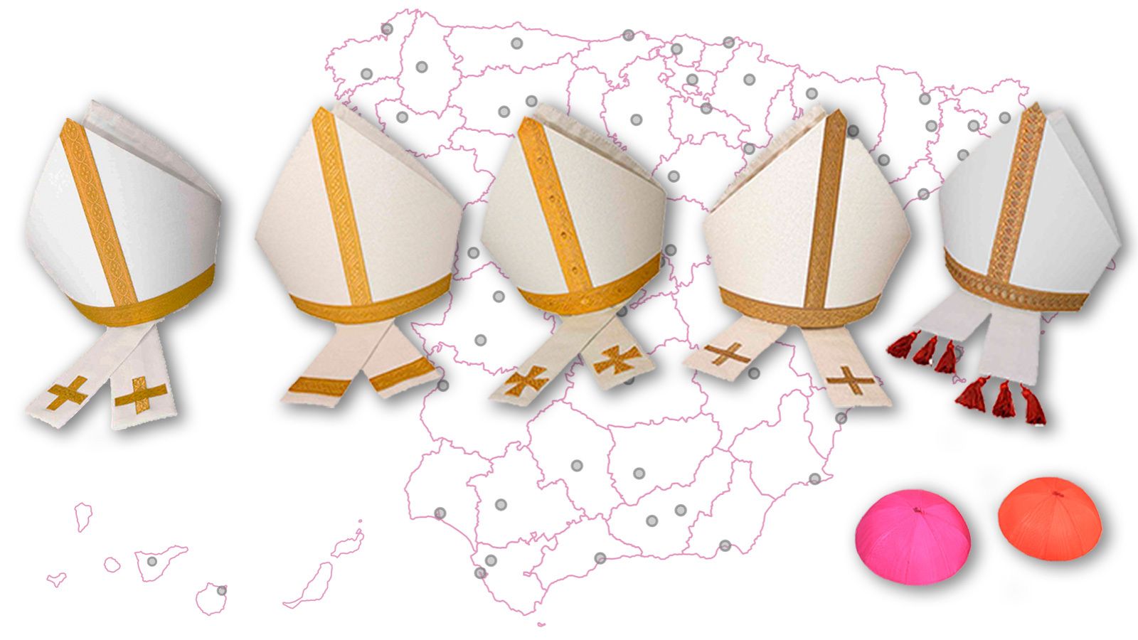 Todos los obispos de España miembros de la Conferencia Episcopal