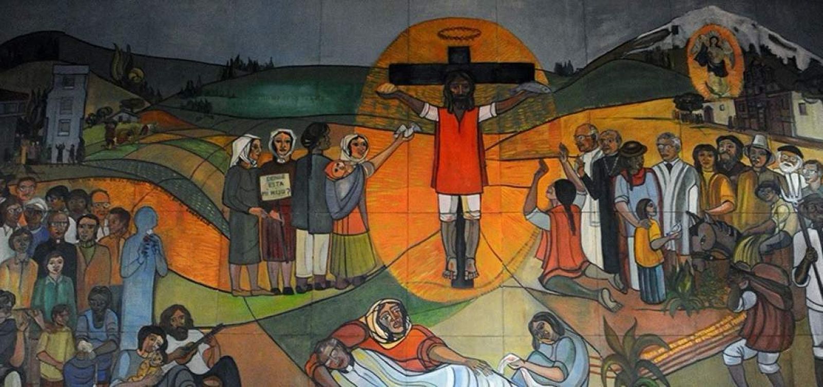Mural sobre Proaño