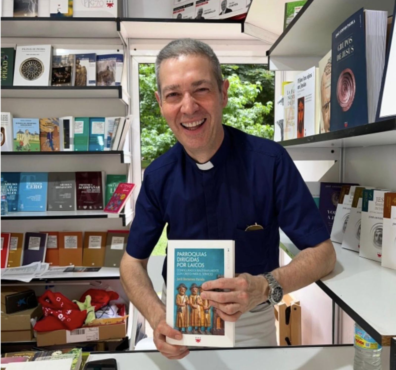 Bertomeu en la feria del libro