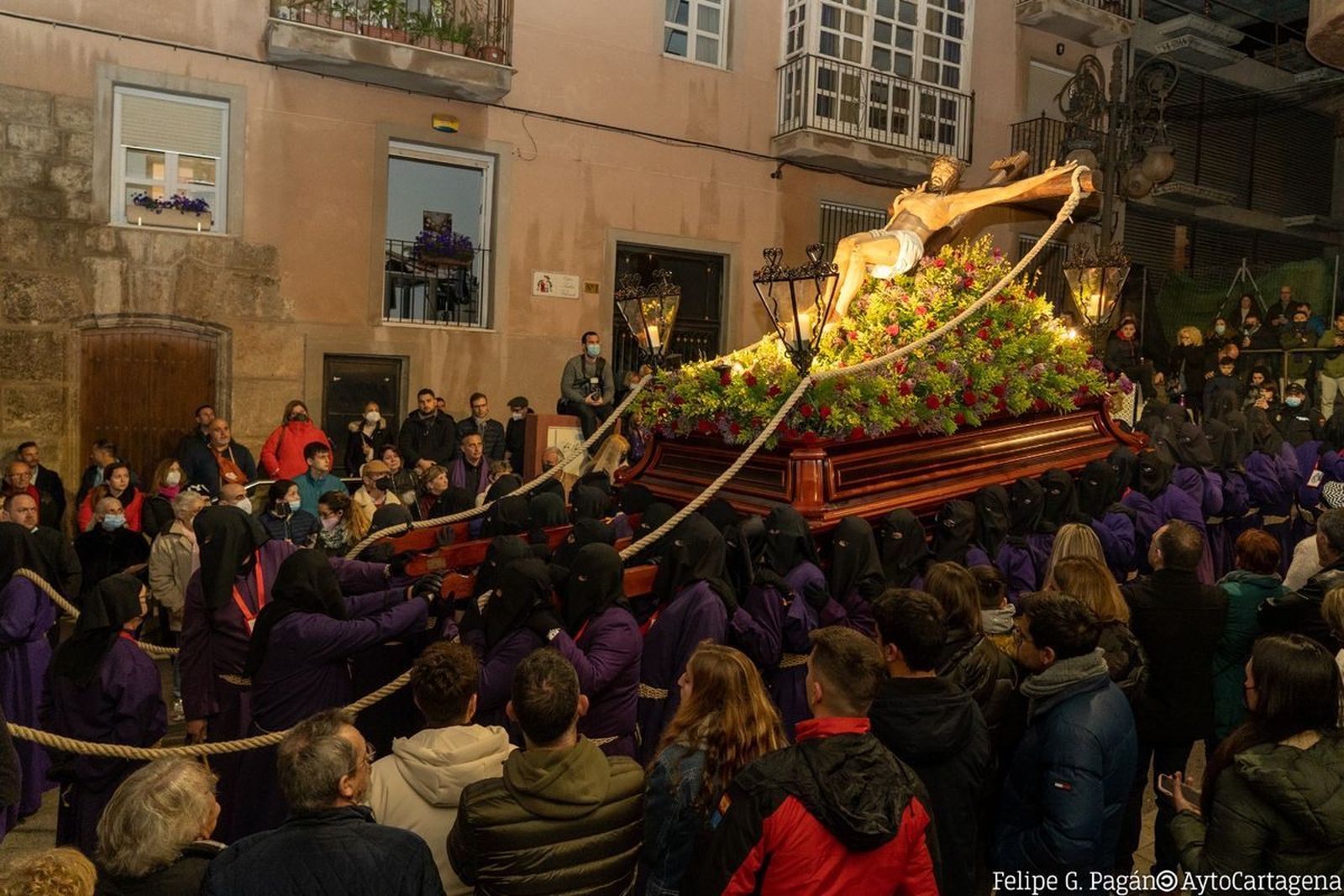 Procesión del Cristo del Socorro de Cartagena