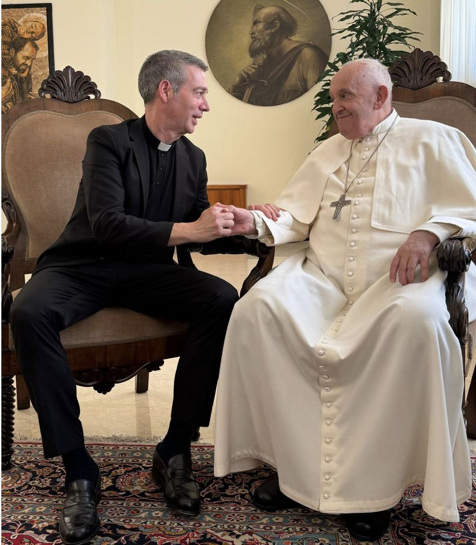 Francisco con Bertomeu