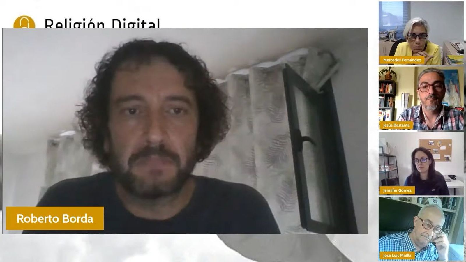 Robert Borda durante una de sus intervenciones en los Jueves de RD.