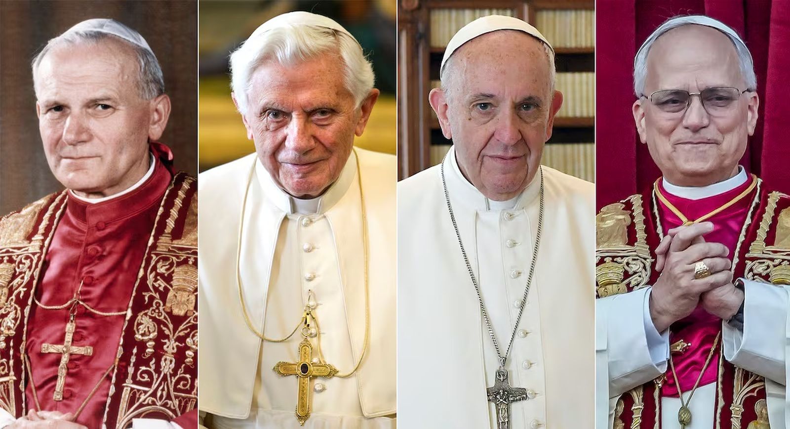 Los últimos papas