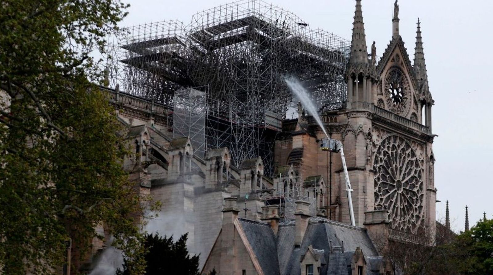Notre Dame después del incendio