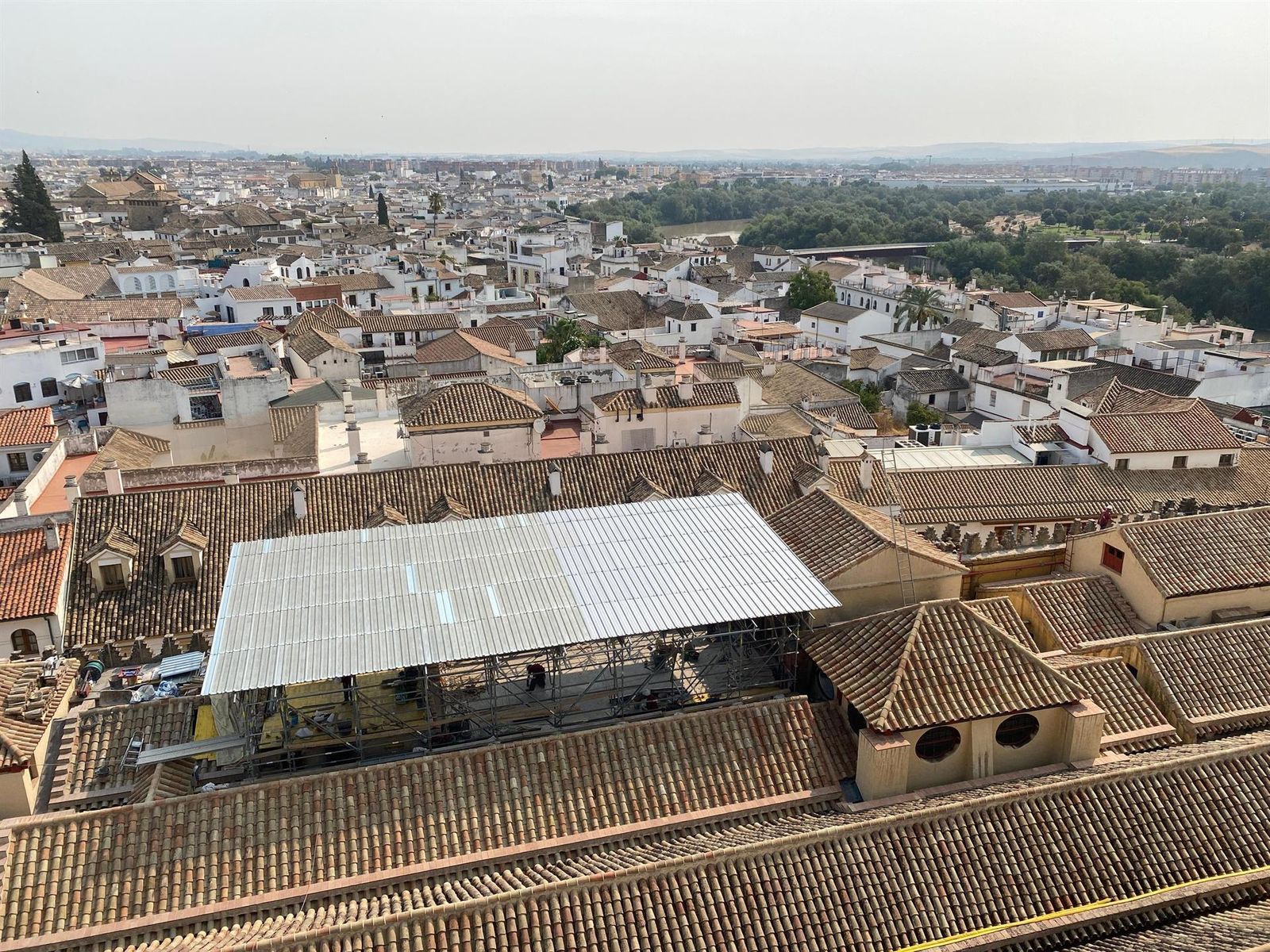 Continúan los trabajos en la mezquita de Córdoba