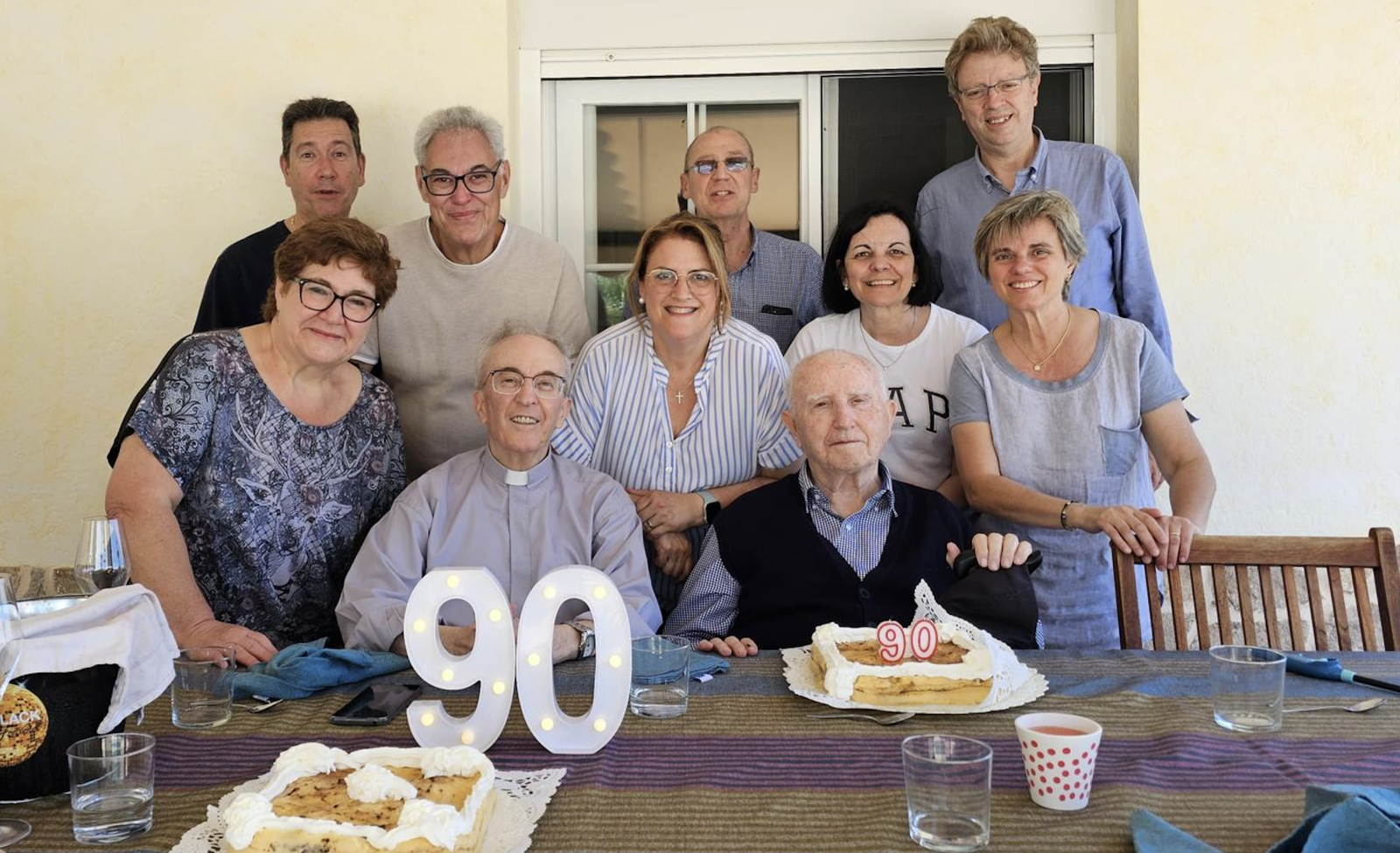 mossèn Pepe Insa Pallarés, en su 90º cumpleaños