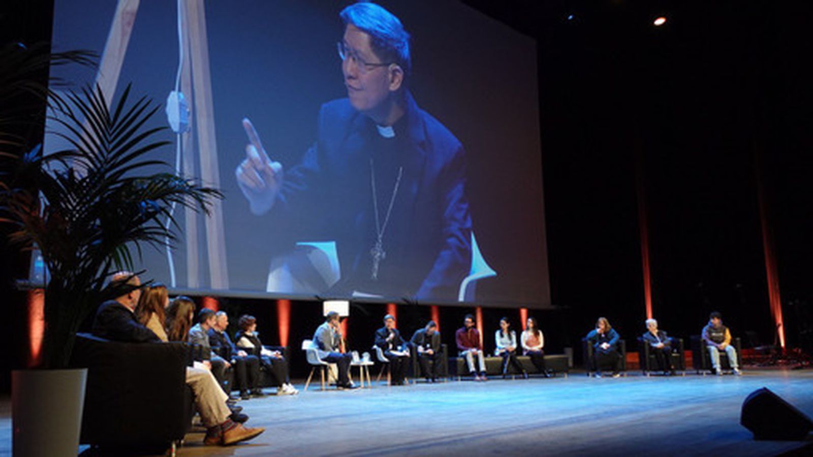 El cardenal Tagle, en Barcelona
