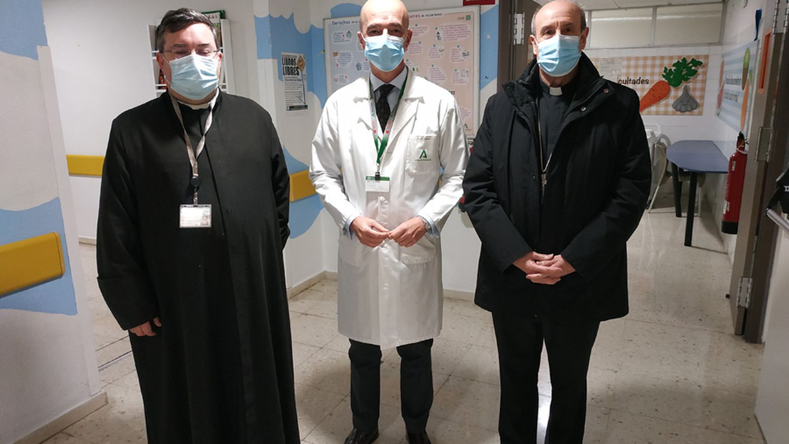 El obispo de Córdoba, en el hospital