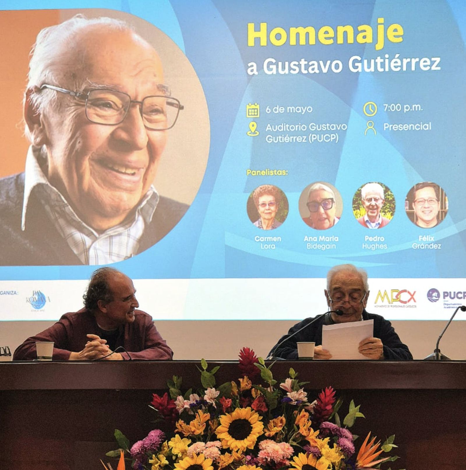 Homenaje a Gutiérrez