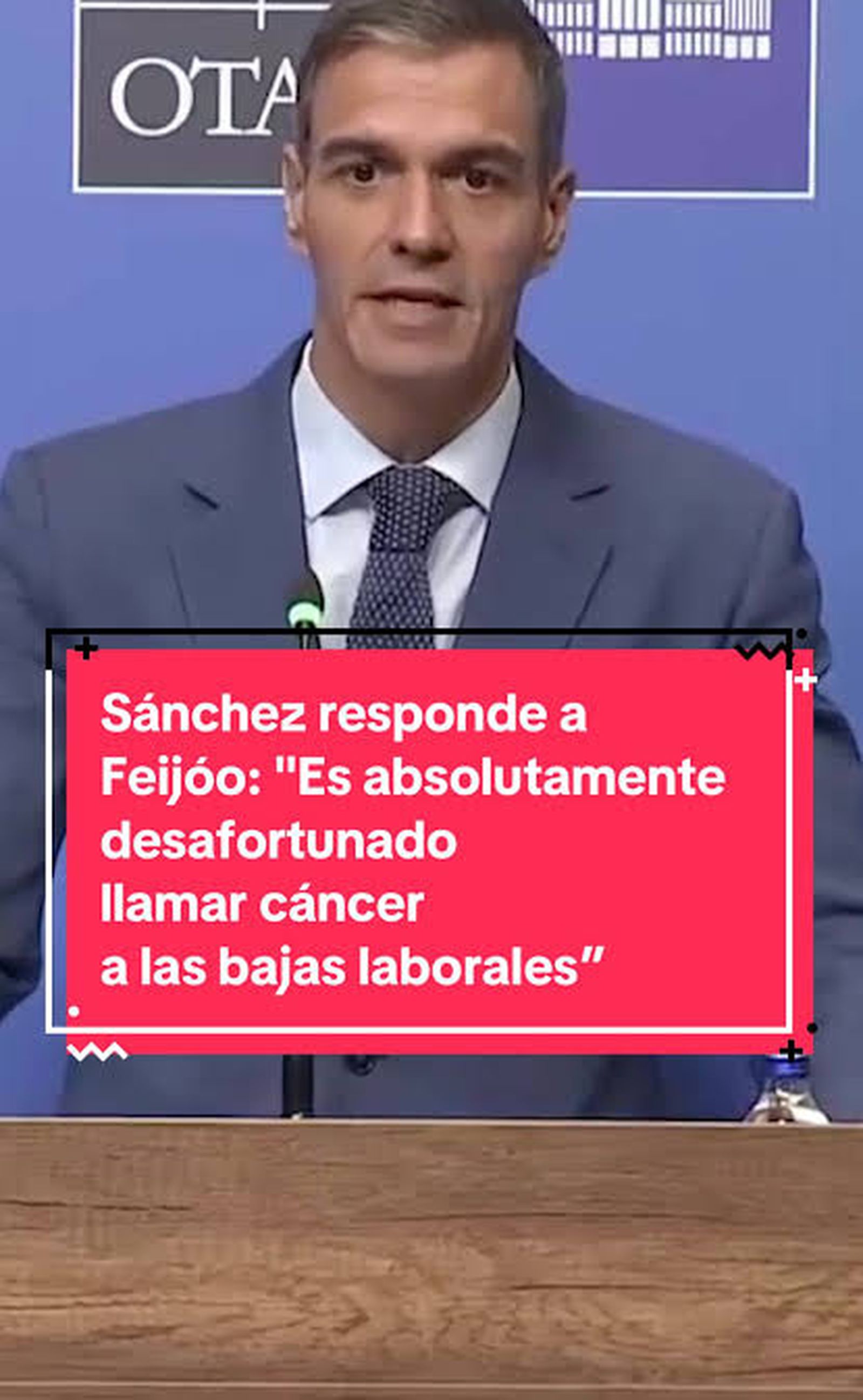 Es desafortunado llamar cáncer a las bajas laborales