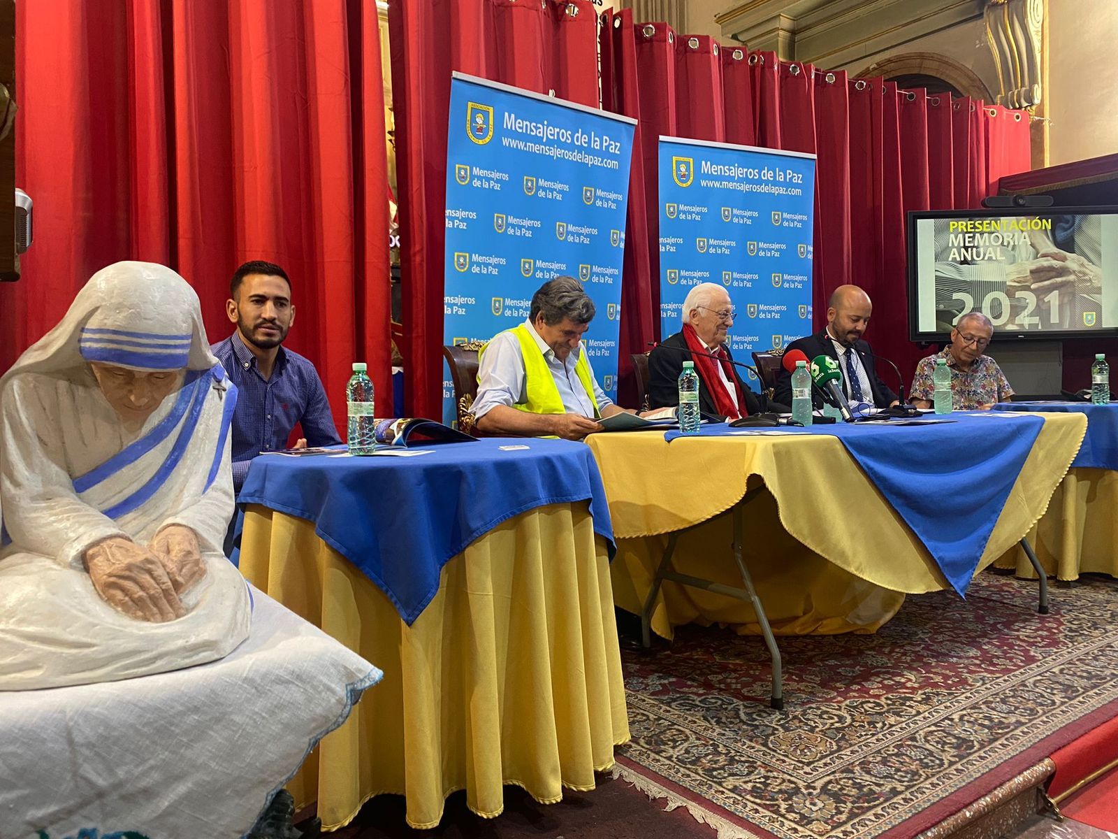 Presentación de la Memoria 2021 de Mensajeros de la Paz